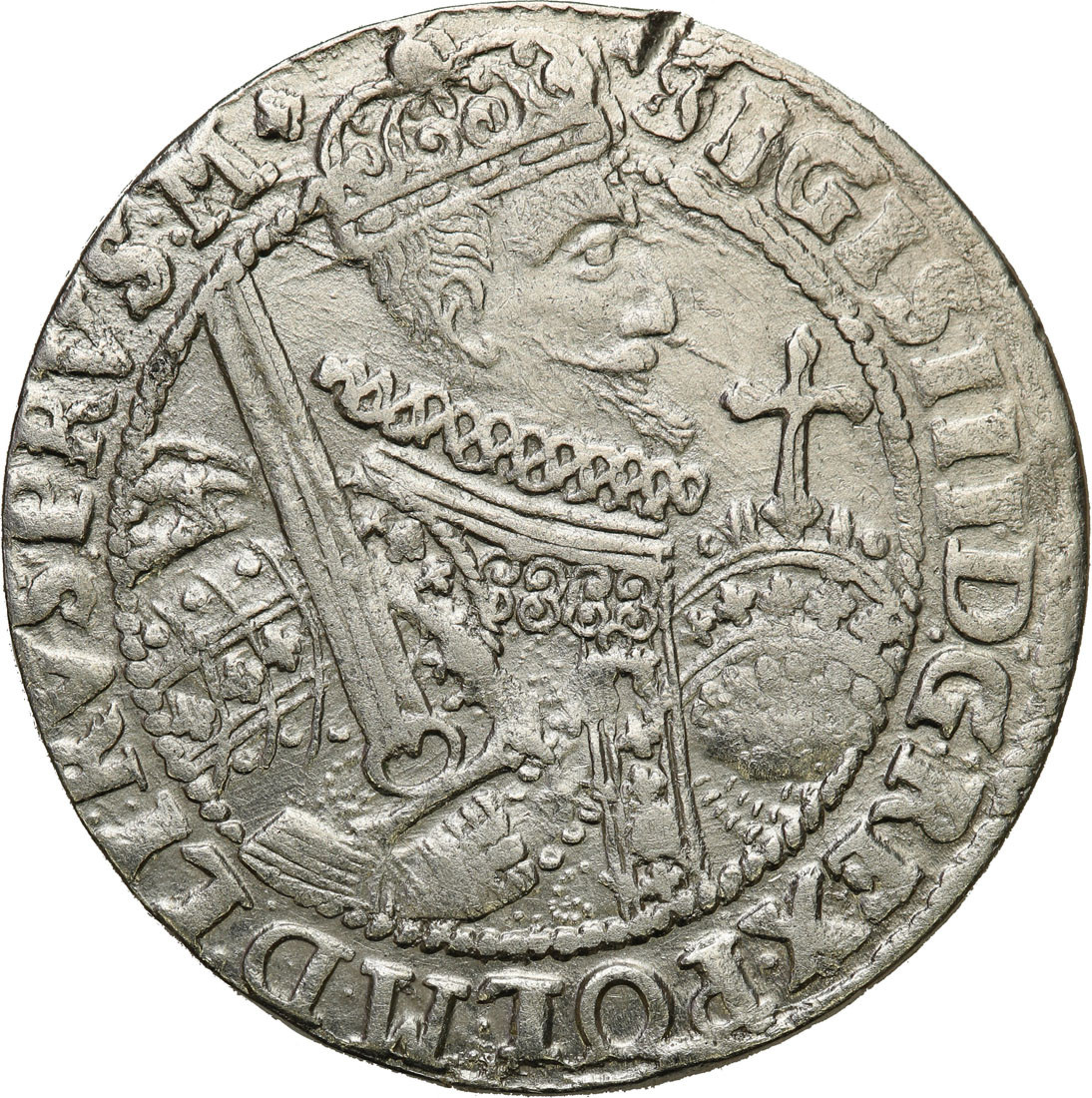 Zygmunt III Waza. Ort (18 groszy) 1622, Bydgoszcz - ŁADNY